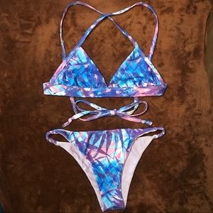 Kulani Kinis bikini set / Twilight Palms / size S